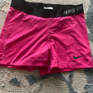 Nike Pro work out shorts size L